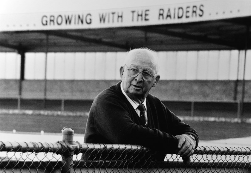 Raiders Founding Father Les McIntyre 