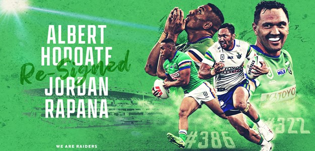 Hopoate and Rapana Re-Sign for the Raiders