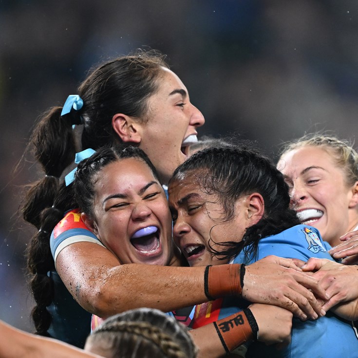 Blues secure first series win