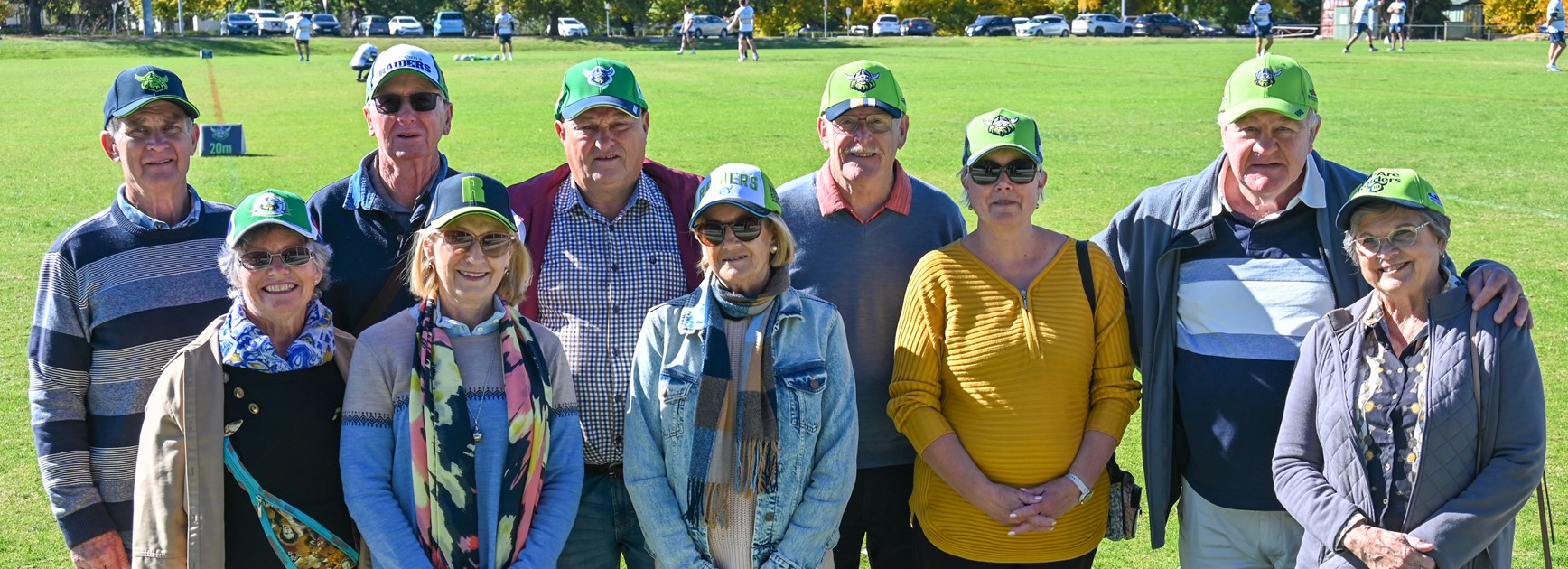 Raiders Member's special school reunion at Raiders HQ