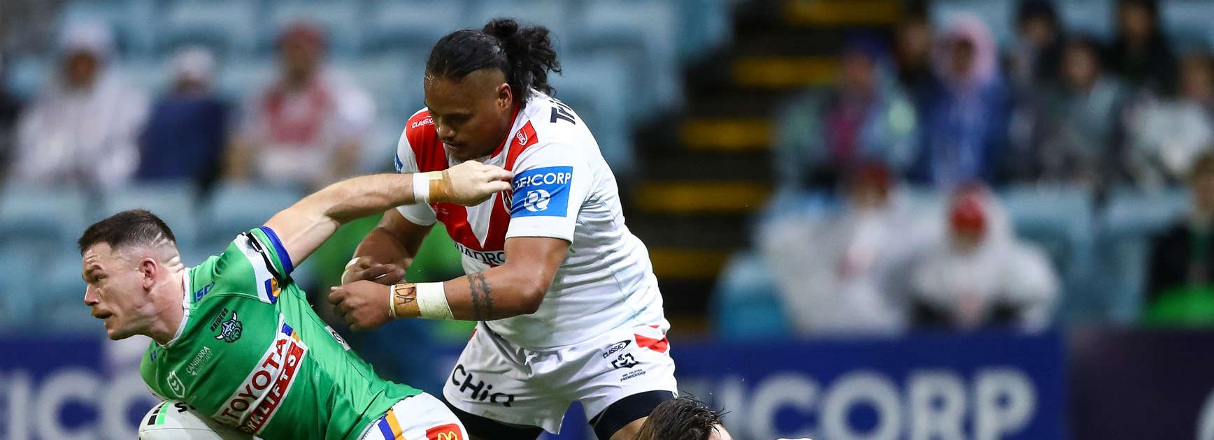 Raiders fall to the Dragons in Wollongong