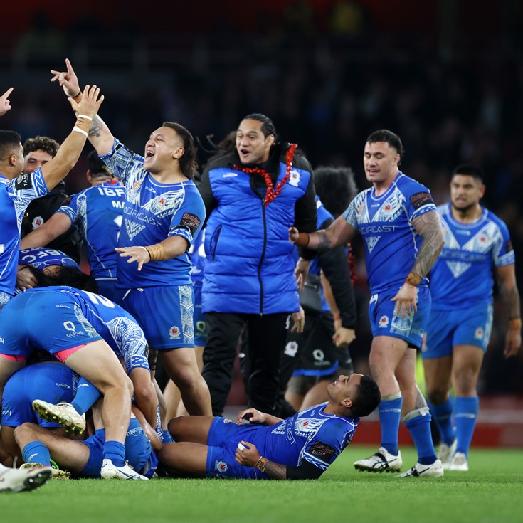 Match Highlights: England v Samoa