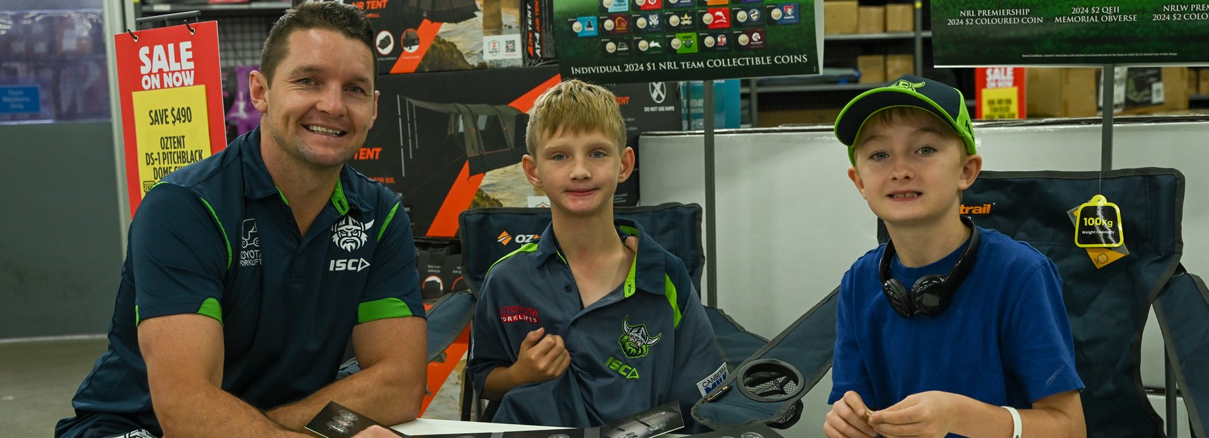 Raiders feature as part of new NRL Coin set