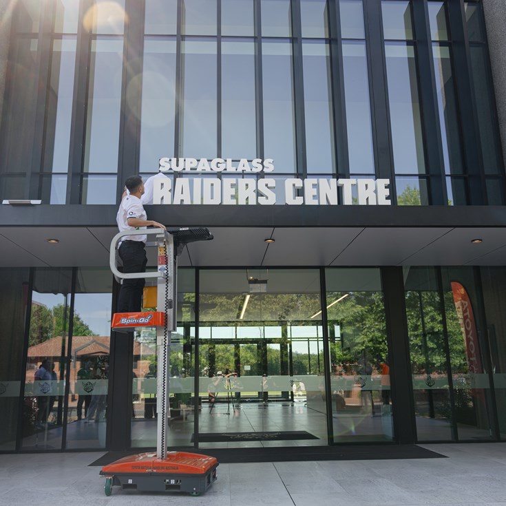 Supaglass extend local support to Raiders