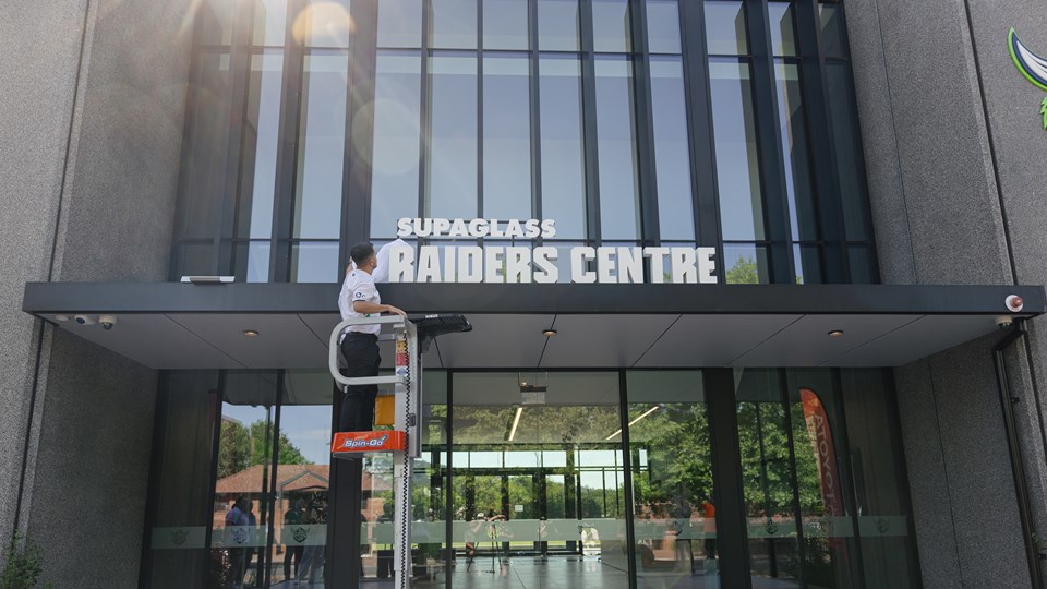 Supaglass extend local support to Raiders