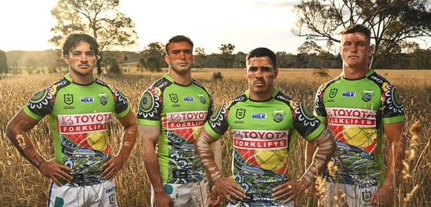 Culture and Country - Raiders launch 2023 Indigenous Jersey