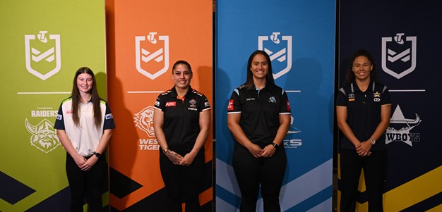 Raiders, Sharks, Cowboys and Wests Tigers to join NRLW in 2023