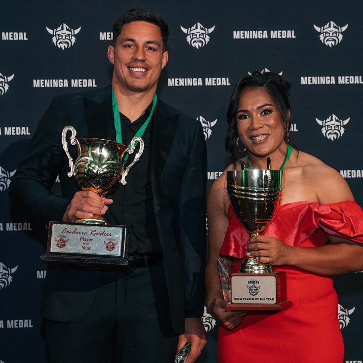Tapine and Taufa win Meninga Medals