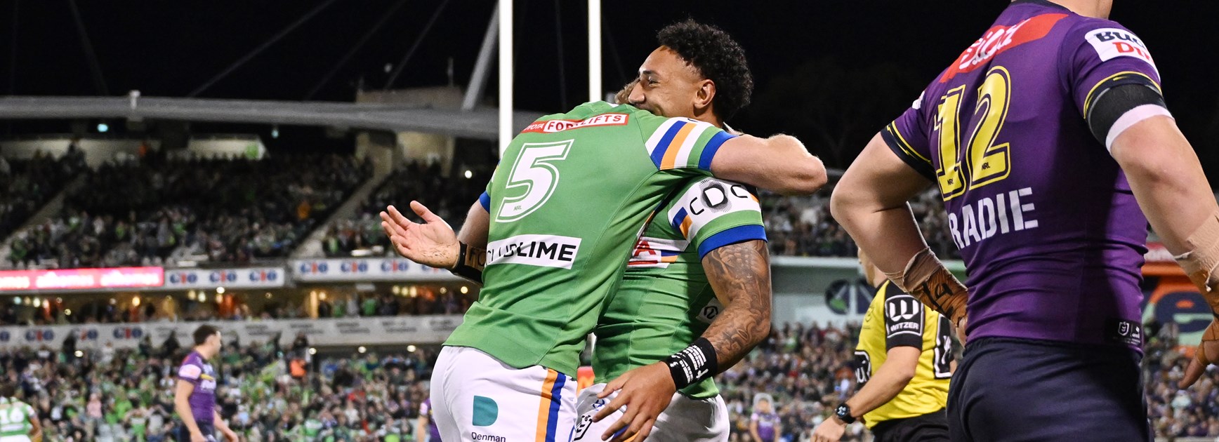 Raiders record first win at home in Forever Green round