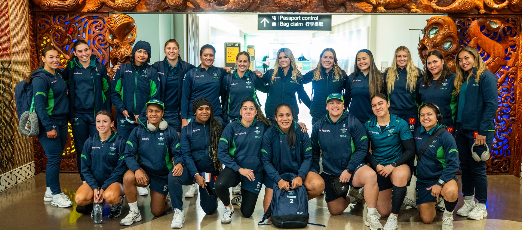 Gallery: NRLW team's first trip to NZ