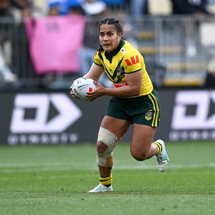 Taufa selected for third World Cup with the Jillaroos