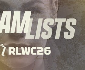 World Cup team lists: Women's Round 1
