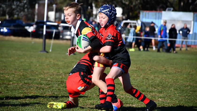 Graduates showcasing their skills in first game of tackle Rugby League