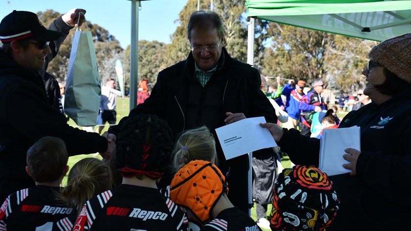 NSWRL CEO Dave Trodden at CRRL's TackleReady Graduation 
