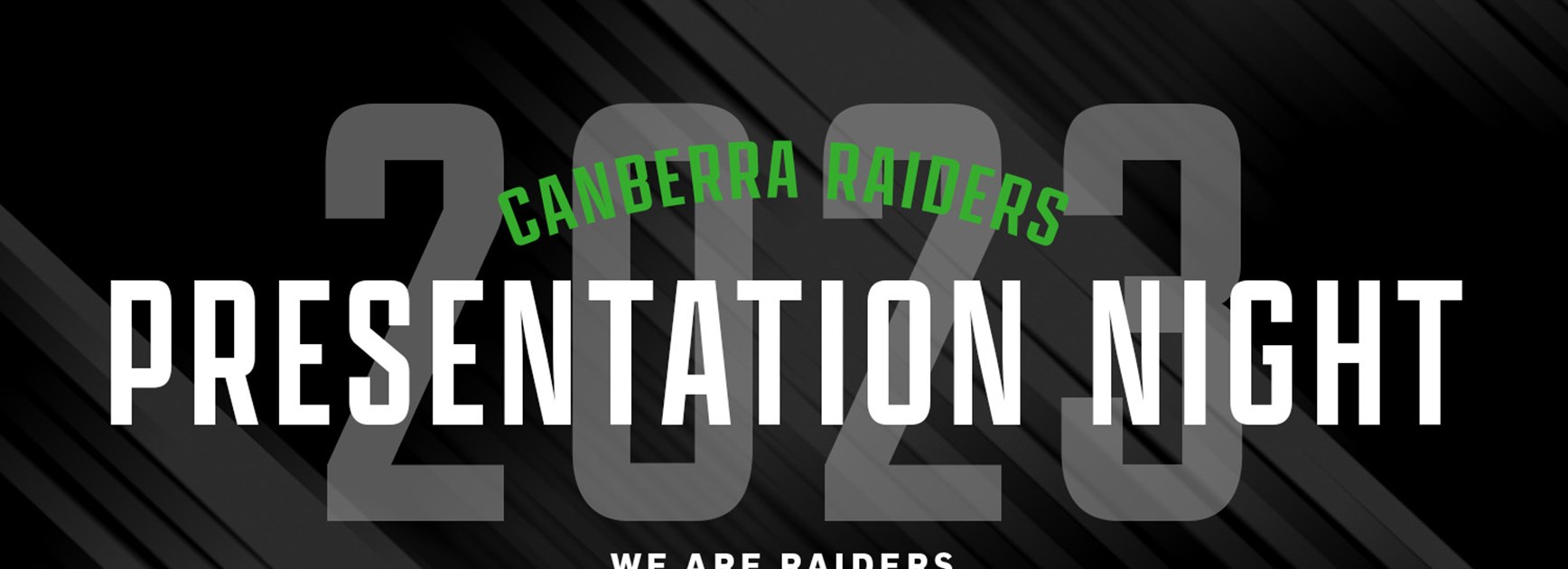 2023 Canberra Raiders Presentation Night Blog