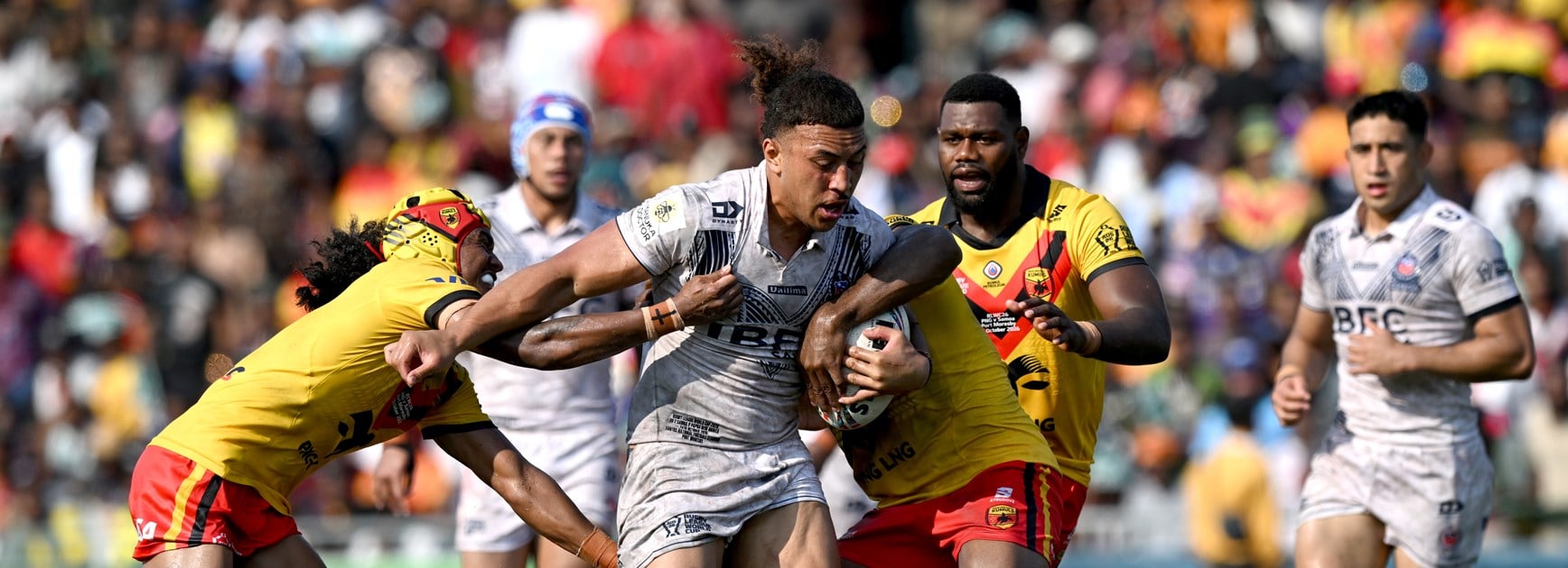 Leniu inspires Samoa to dominant win over PNG