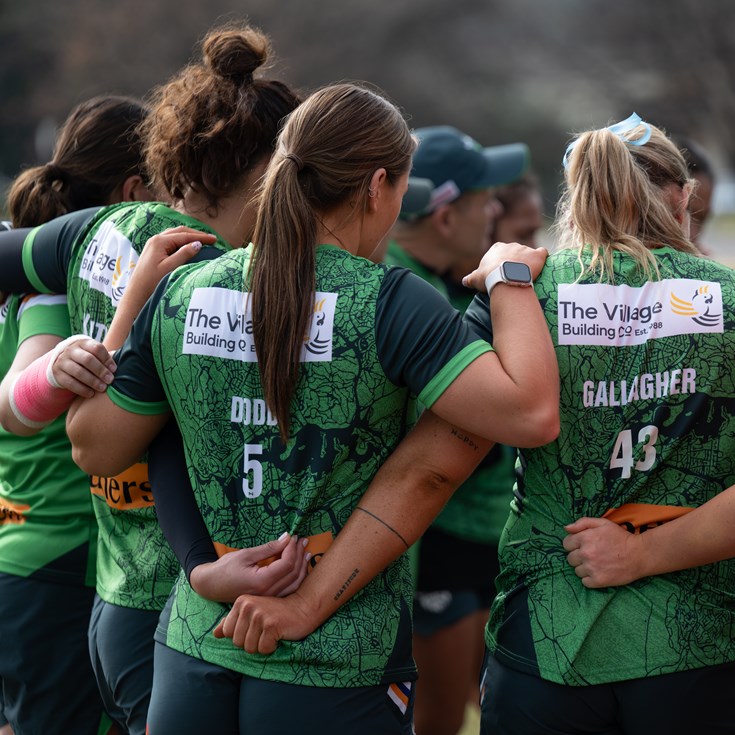 NRLW Captain's Run Gallery: Raiders v Knights