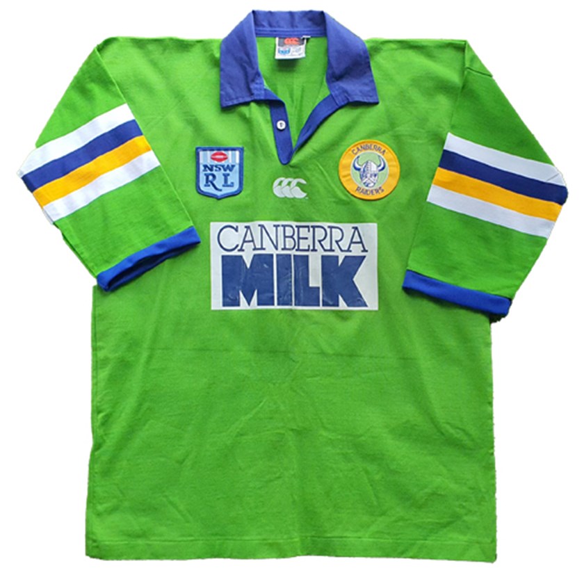Canberra Raiders 1994 NRL Retro Milk Jersey