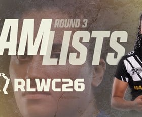 World Cup Team Lists: Women's Round 3