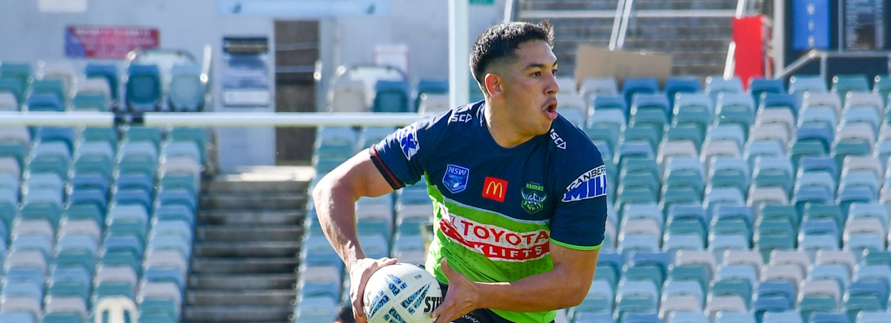 Raiders Jersey Flegg side go down to Parramatta