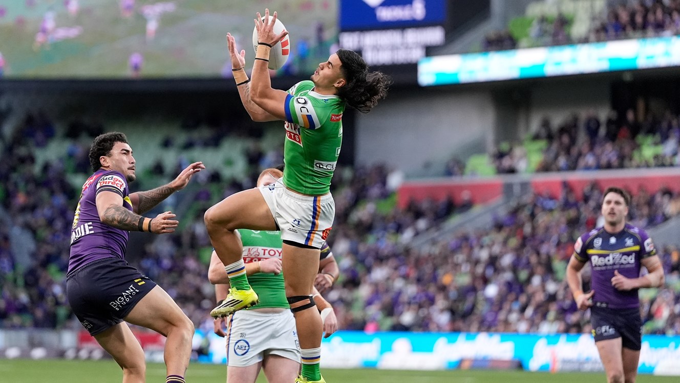 Raiders fall to Storm at AAMI Park
