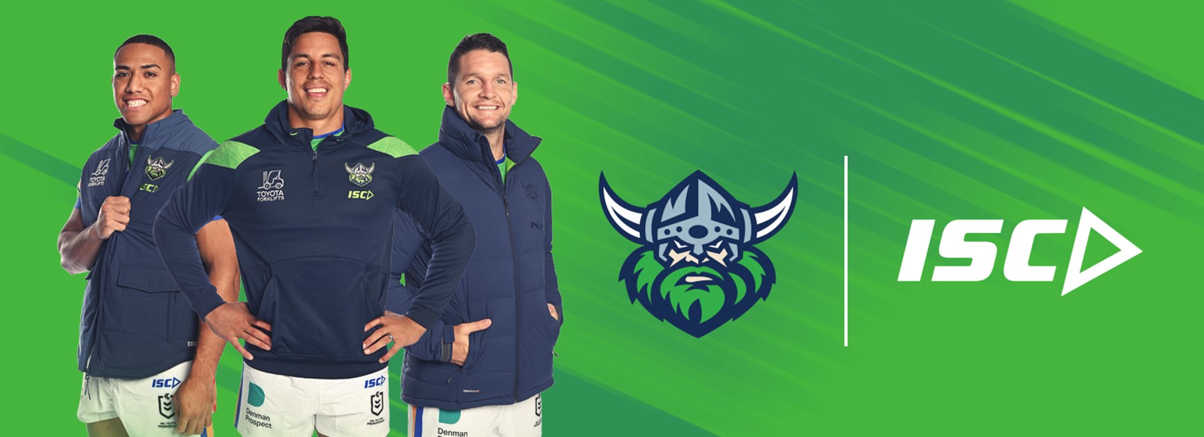 ISC Sport & Canberra Raiders sign a multi-year partnership extension