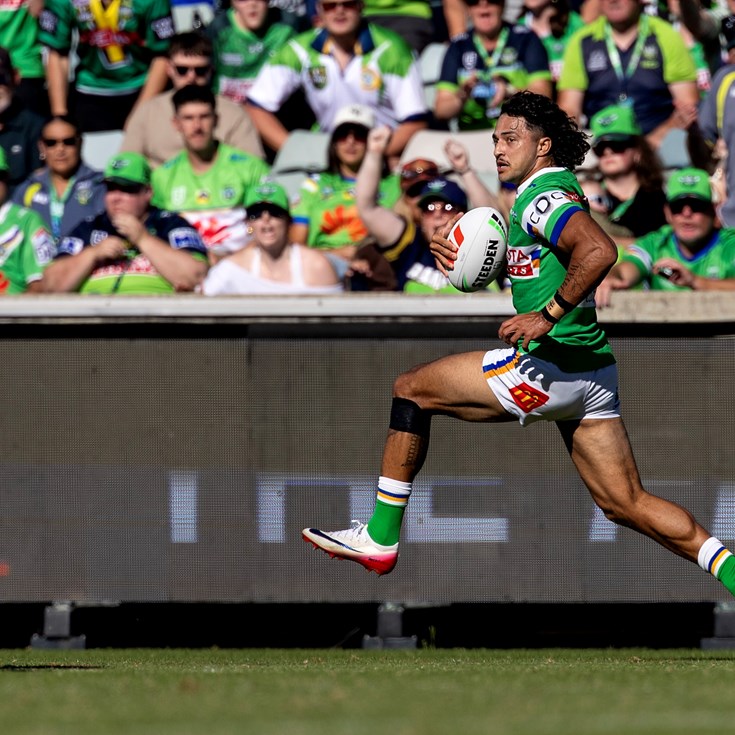 NRL Match Highlights: Raiders v Sharks