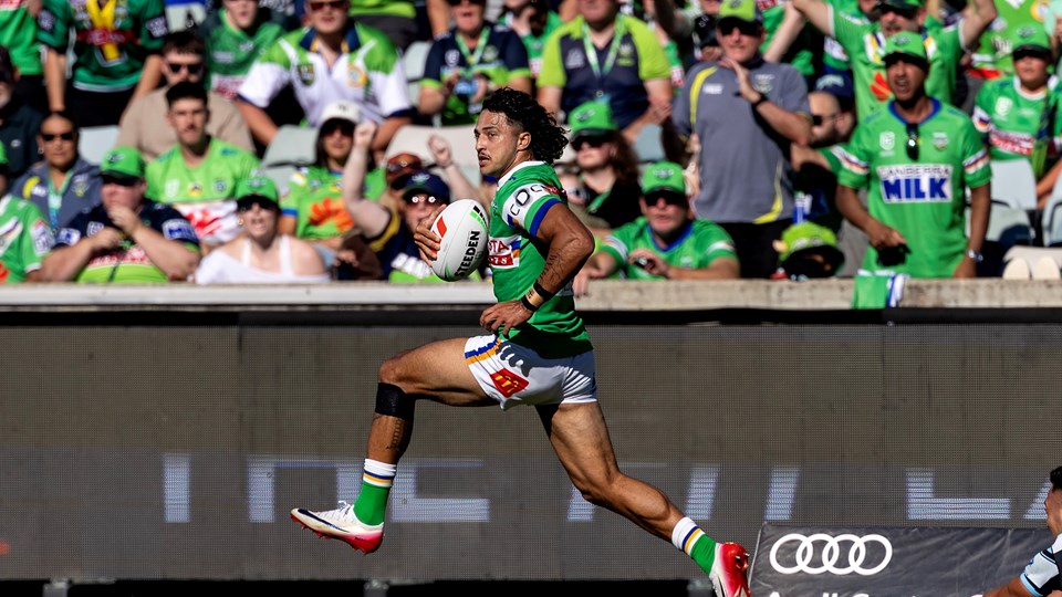 NRL Match Highlights: Raiders v Sharks