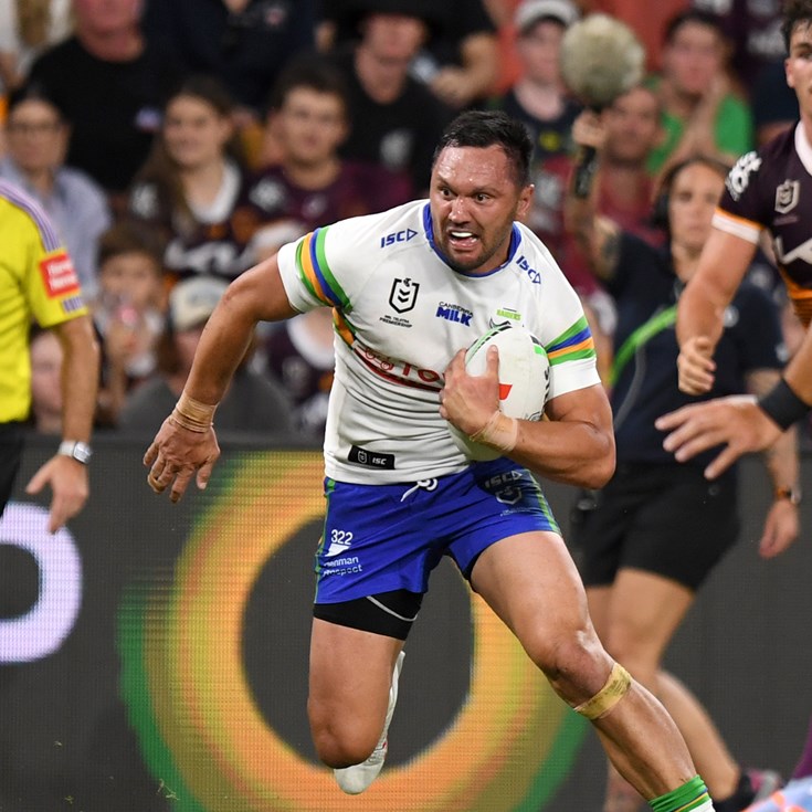 Stuart gives Rapana update and shares Taupau post-match moment