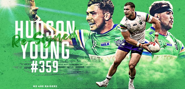 Hudson Young Re-Signs with the Raiders