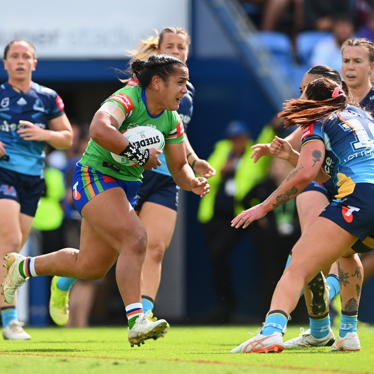 NRLW Match Highlights: Raiders v Titans