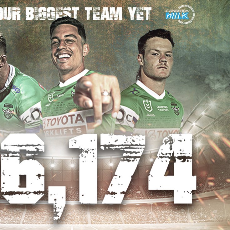 Raiders set new membership record ahead of first home game