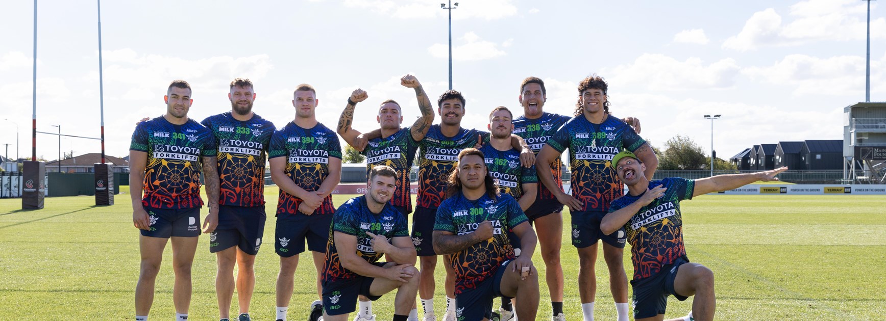 Canberra Raiders Launch Multicultural Run Out Tee