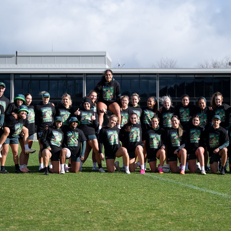 NRLW Captains Run: Raiders v Dragons