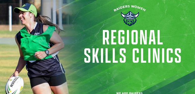 Raiders women’s regional skills clinics return in 2024