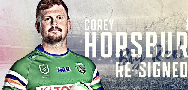Corey Horsburgh Re-Signs with the Raiders