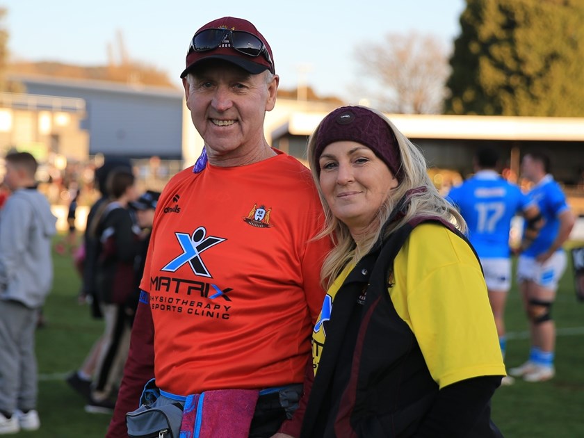 Ian Baker and his wife Liz Baker