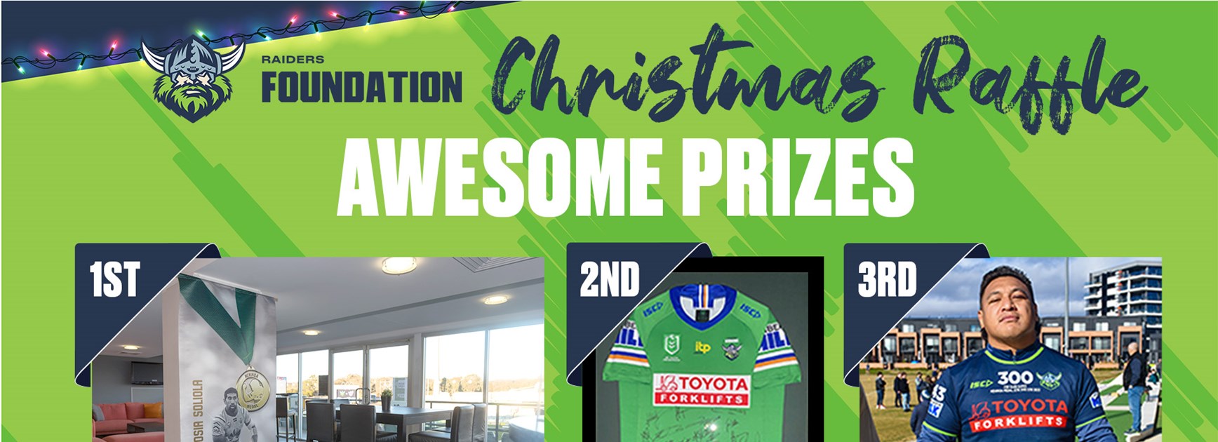 Raiders Foundation Christmas Raffle