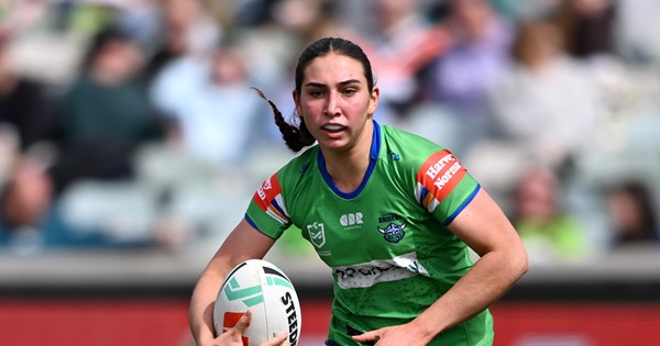 Hailey Simpson Rugby NRLW Match Preview: Raiders v Titans | Raiders