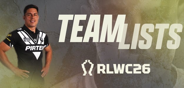 World Cup team lists: Men's Round 1