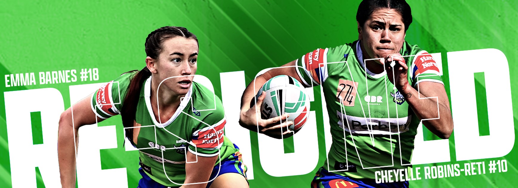 Robins-Reti and Barnes extend for next two NRLW seasons