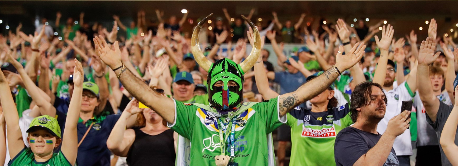 Raiders to showcase Members with Viking Ambassador and Viking Clap