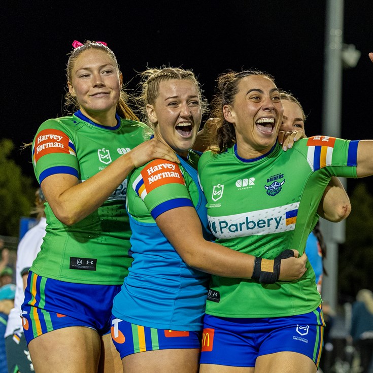 History made: Raiders Win first ever NRLW Final