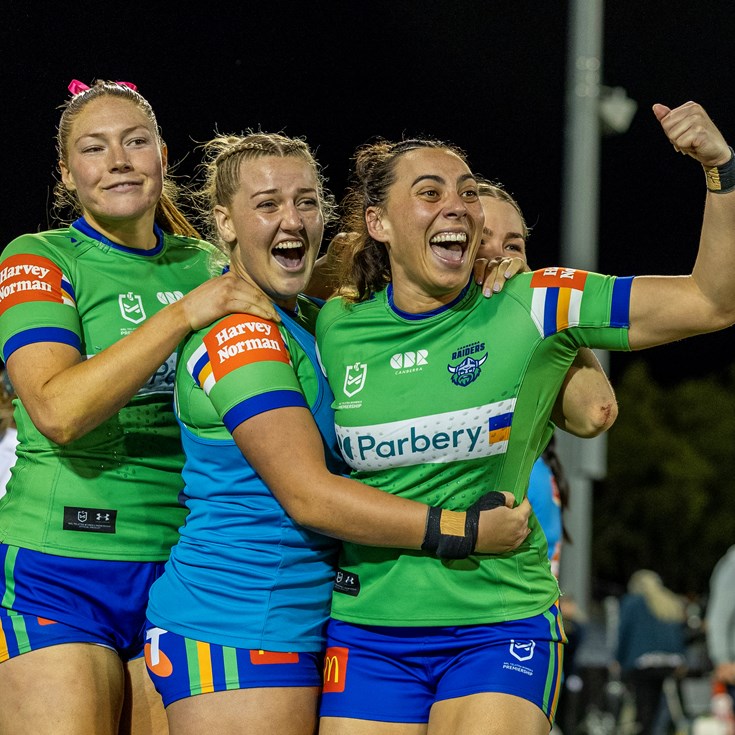 History made: Raiders Win first ever NRLW Final