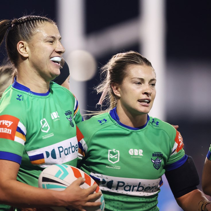 NRLW Match Highlights: Raiders v Tigers