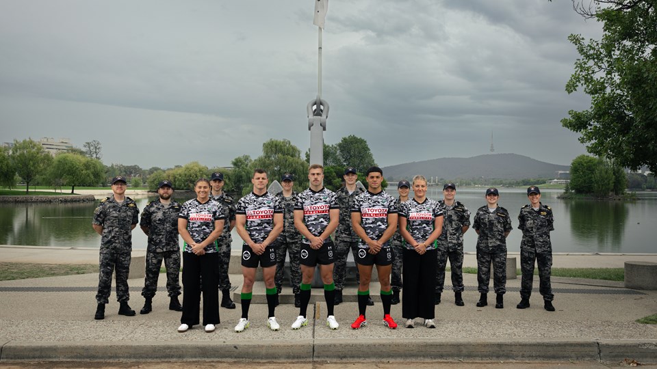 Raiders and HMAS Harman to commemorate 125 years of Navy in ANZAC Round