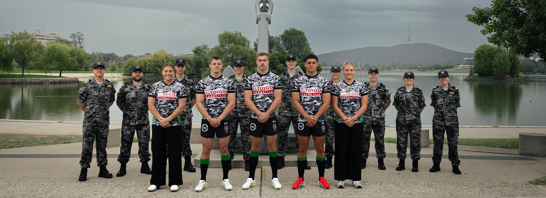 Raiders and HMAS Harman to commemorate 125 years of Navy in ANZAC Round