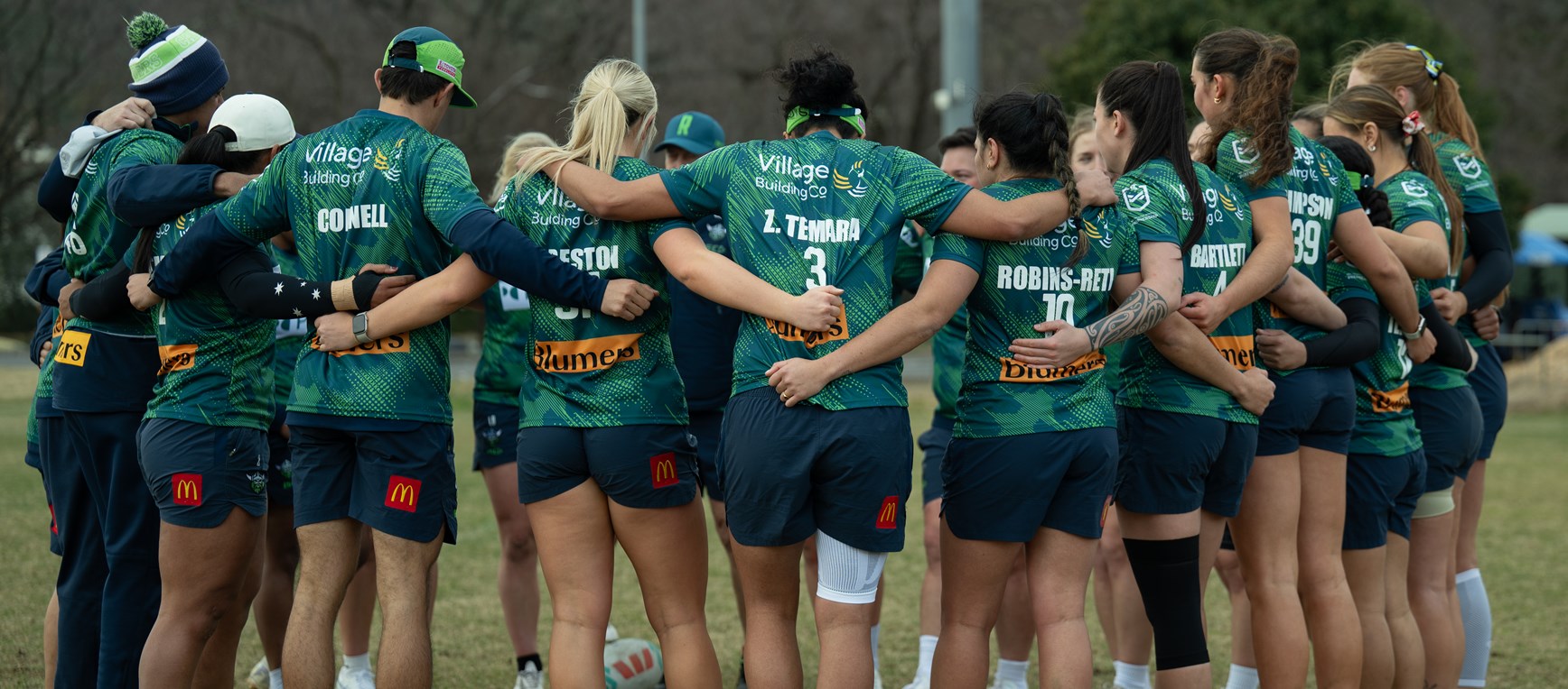 NRLW Captain's Run Gallery: Raiders v Knights