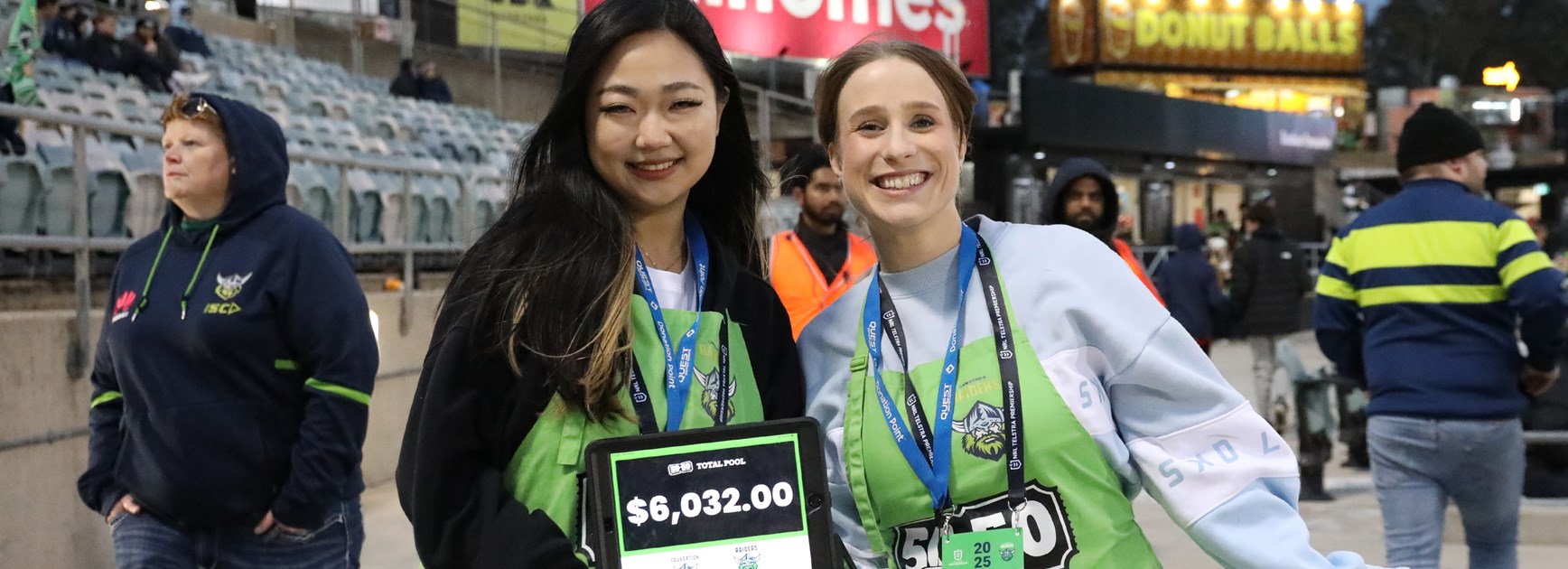 The Raiders Foundation 50-50 Charity Raffle Raises $170,000 in 2025