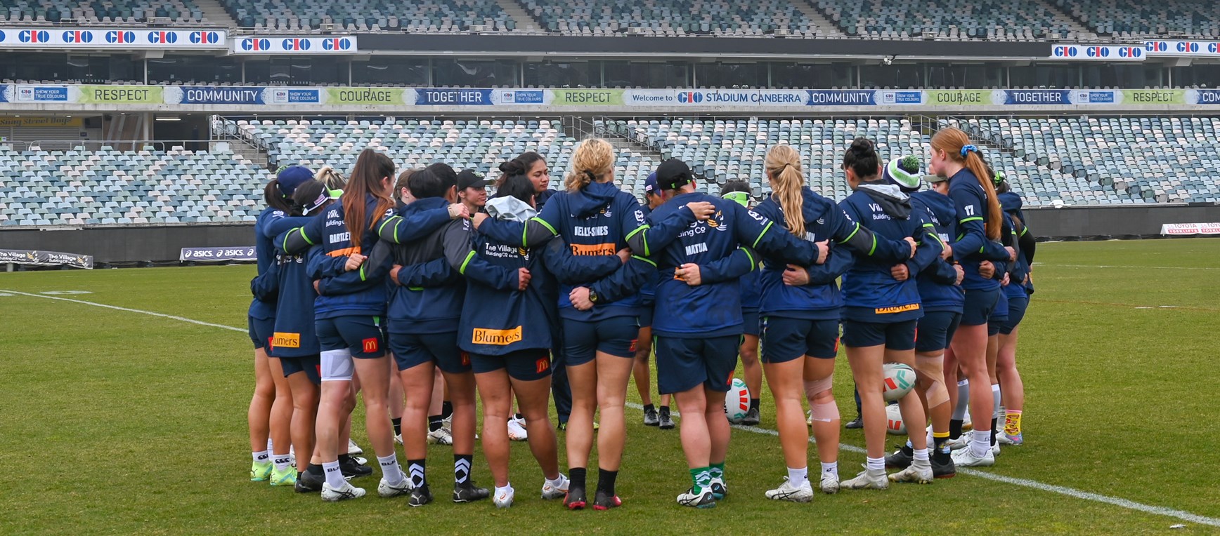 NRLW Captain's Run Gallery: Raiders v Dragons